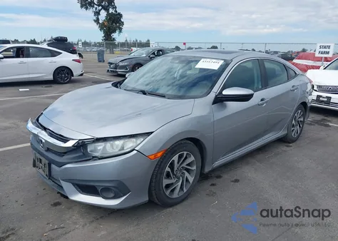 2018 Honda Civic Ex из США, поврежденный, VIN 19XFC2F82JE202521